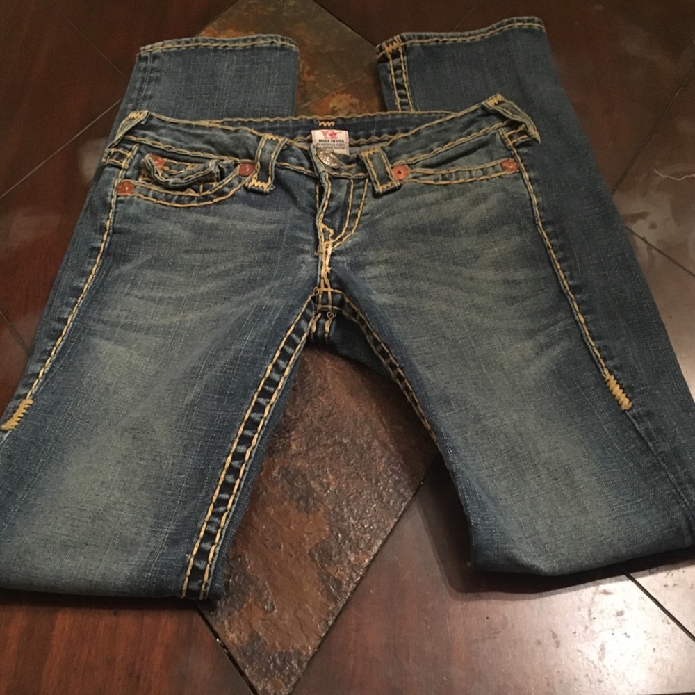 💝True Religion Billy super T jeans💝